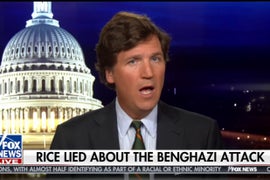 Tucker Carlson Is Mad About Benghazi and Susan Rice Again (Video)