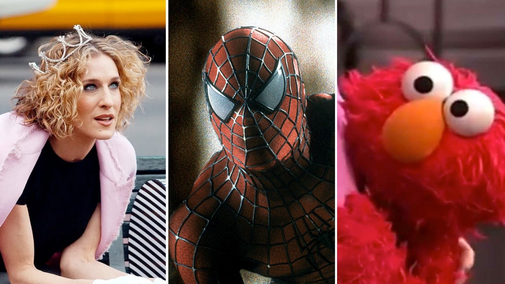 9/11 sex and the city spider-man elmo sesame street
