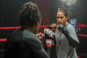 Bruised Halle Berry
