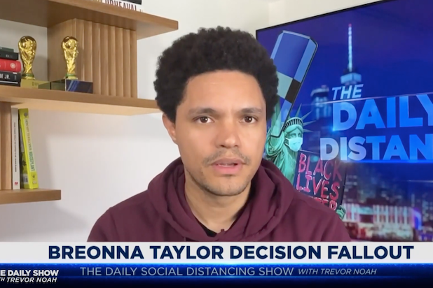 Trevor Noah Asks Why Officers Weren't Indicted for Breonna Taylor Shooting: 'They're Police, They're Not Bears' (Video)