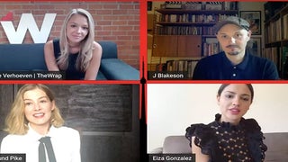 How ‘I Care a Lot’ Stars Rosamund Pike, Eiza Gonzalez Broke Stereotypes With ‘Abhorrent’ Characters (Video)
