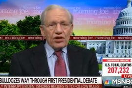 Bob Woodward Says Trump ‘Is Assassinating the Presidency’ After Debate Meltdown (Video)