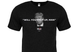 Biden Campaign Is Already Selling ‘Will You Shut Up, Man?’ T-shirts