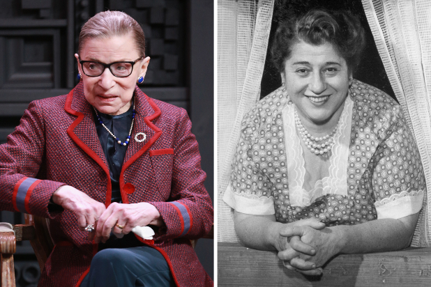 ruth bader ginsburg molly goldberg (gertrude berg)