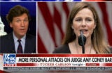 tucker carlson says liberals hate amy coney barrett because she's normal
