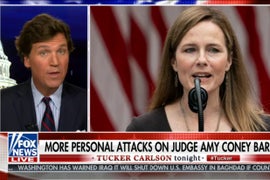 Tucker Carlson Says Liberals Hate Amy Coney Barrett Because She’s ‘Normal’ (Video)