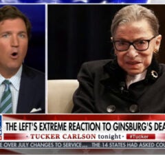 tucker carlson trashes ruth bader ginsburg