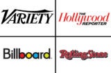 Variety, The Hollywood Reporter, Billboard and Rolling Stone