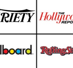 Variety, The Hollywood Reporter, Billboard and Rolling Stone