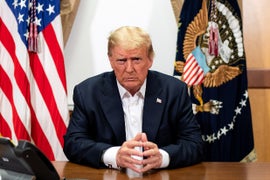 Facebook, Twitter Censor Trump Post That Compares Flu Deaths to COVID-19