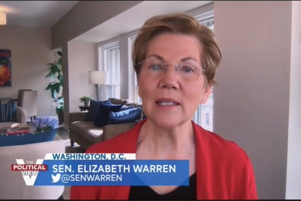 'The View': Elizabeth Warren Slams Amy Coney Barrett; Trump's Debate Antics