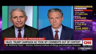 Fauci Says Trump Campaign Should Take Down ‘Completely Out of Context’ Ad