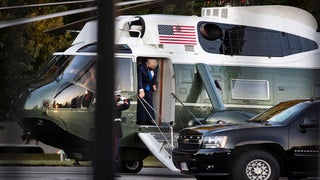 Trump Says ‘I Think I’m Doing Very Well’ Before Leaving for Walter Reed Hospital (Video)