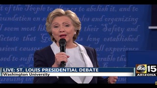 That Time a Fly Landed on Hillary Clinton at the Second 2016 Debate (Video)