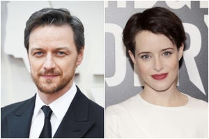 James McAvoy Claire Foy