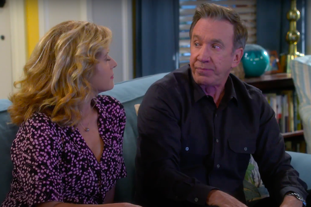 Last Man Standing Final Season First Look Vanessa Does Not Approve Of Mike S Sorry Excuse For A Mask Exclusive Video