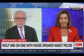 Nancy Pelosi Tells Off CNN’s Wolf Blitzer on COVID Stimulus: ‘You Don’t Know What You’re Talking About’ (Video)