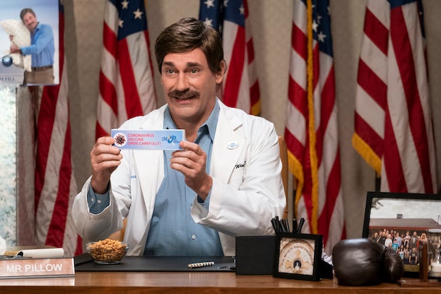 Jon Hamm in "Sarah Cooper: Everything's Fine"