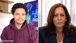 Kamala Harris and Trevor Noah Ponder Why Conservatives Botch Her Name (Video)
