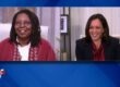 Whoopi Goldberg Goes Giggly Asking Kamala Harris If She Saw Pence's Famous Fly (Video)