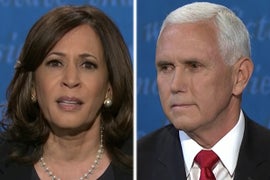 Kamala Harris Says She Wouldn’t Trust a Vaccine Trump Recommended