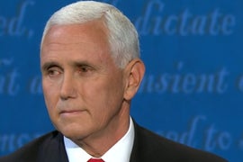 People Want to Know What Was Up With Mike Pence’s Eye During the Debate