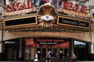 Regal cinemas closed
