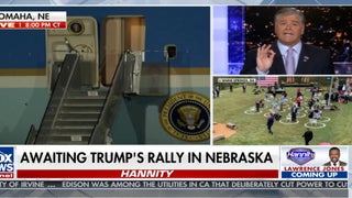 Hannity Mocks Crowd Size at Socially Distanced Biden Event in Georgia (Video)