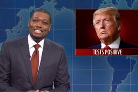 ‘SNL’: Michael Che Says ‘There’s a Lot Funny About’ Trump Getting COVID-19 (Video)