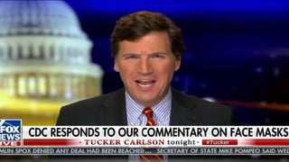 Tucker Carlson Still Doesn’t Seem to Understand How Masks Prevent COVID Infections (Video)
