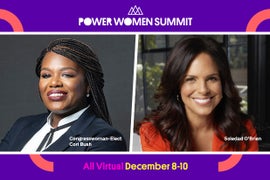 Congresswoman-Elect Cori Bush and Soledad O’Brien Join Power Women Summit 2020
