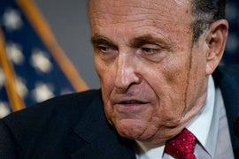 Everybody’s Got Some Feelings About Rudy Giuliani’s Hair Dye Mishap