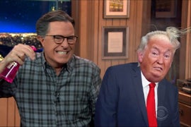Stephen Colbert’s Simple Election Eve Plea: ‘We Gotta Dump This Loser’ Trump (Video)