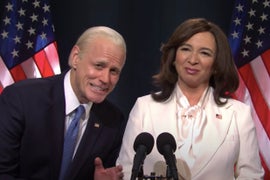 Maya Rudolph’s Kamala Harris ‘SNL’ Pantsuit Was Originally Meant for Melania Trump Sketch