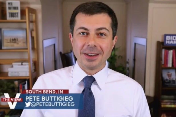 Pete Buttigieg Tells 'The View' How He Keeps From Losing It on Fox News (Video)