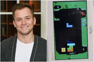 Taron Egerton Tetris