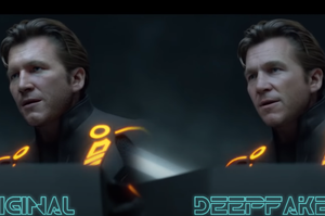 Tron: Legacy 10th anniversary deepfakes