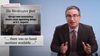 John Oliver Rips Trump’s Coronavirus Plans: ‘His Response Has Been Such a Disaster’ (Video)