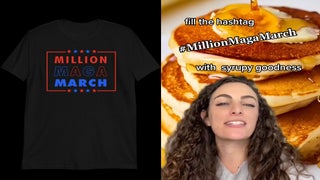 K-Pop Stans Derail #MillionMAGAMarch With Deluge of Pancake Pictures