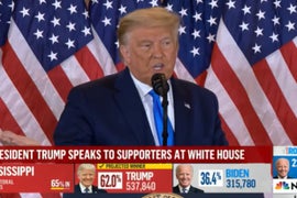 NBC News’ Savannah Guthrie Cuts Off Trump Speech Declaring Victory: ‘Frankly Not True’ (Video)