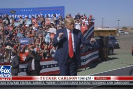 Tucker Carlson Showed a Montage of Trump Dancing Badly to ‘YMCA’ for Some Reason (Video)