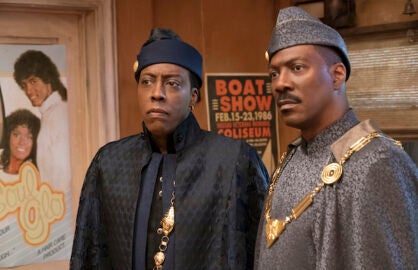 COMING 2 AMERICA Eddie Murphy Arsenio Hall