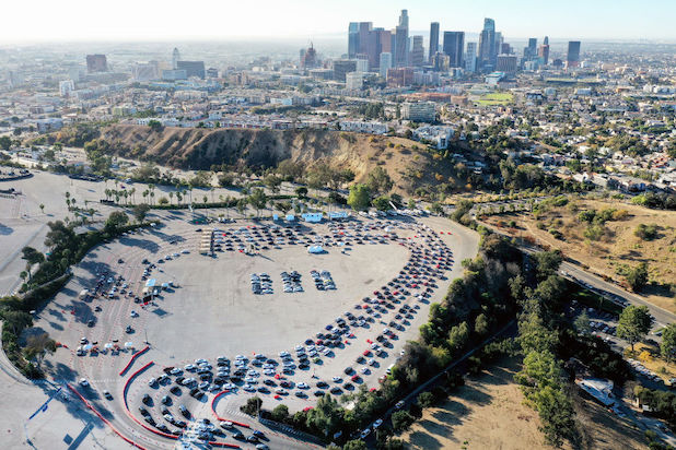 Los Angeles COVID-19 testing lines