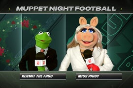 The Muppets Take Over ‘Monday Night Football’: See Kermit and Miss Piggy in the Booth (Video)