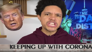 Trevor Noah Mocks Trump’s ‘Really F–ing Dumb Decision’ to Pass on More COVID-19 Vaccine (Video)