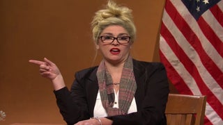 ‘SNL’: Cecily Strong Brings Giuliani’s Drunk Fraud Witness to Fart-Filled Cold Open (Video)