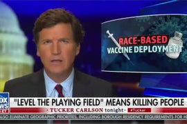 Tucker Carlson Goes Full Anti-Vax, Says COVID Vaccine Is ‘Eugenics’ (Video)