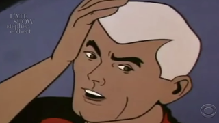 Watch Colbert’s ‘Adventures of Mike Pence’ Cartoon Based on Old ‘Jonny Quest’ Footage (Video)