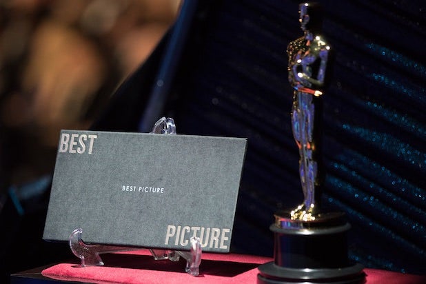 Best Picture envelope