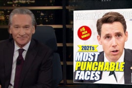 Bill Maher: Josh Hawley Is ‘a Far-Right JFK With a Little Dash of KKK’ (Video)